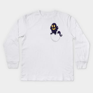 A Hat in Time Snatcher Pocket Kids Long Sleeve T-Shirt